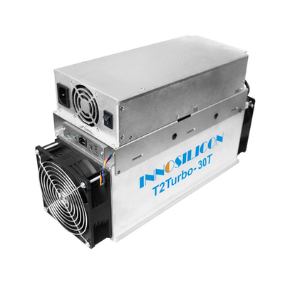 Innosilicon usado T2T 30T 2200W 720MH/S 422mm*142mm*213mm 9.5kg