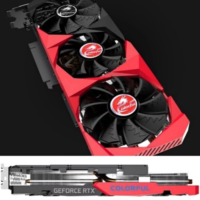 mineração Rig Placa de vídeo Colorful GeForce RTX 3090 24GB de 1695MHz ETH