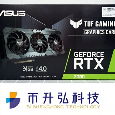 Mineração preta Rig Placa de vídeo ASUS TUF GeForce RTX 3090 de 24GB ETH