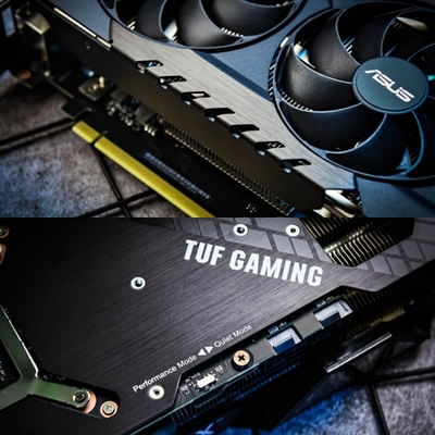 5888 CUDA ASUS GeForce TUF RTX 3070TI 8GB 290W 14000MHz todo o frio super