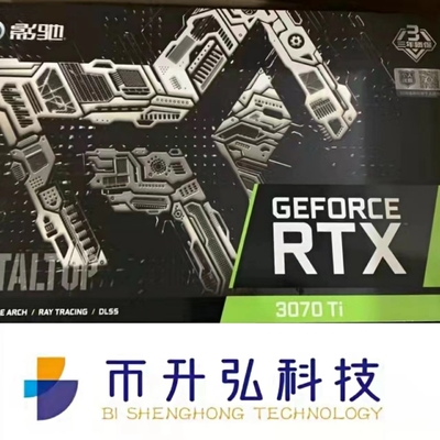 Preto 6144 CUDA de GeForce RTX 3070Ti OC 8GB da máquina virtual de Ethereum