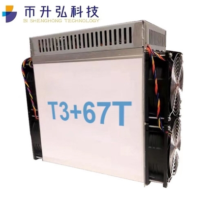 equipamento 13.53KG da mineração do mineiro T3+ 67T Asic de 3300W Innosilicon Asic