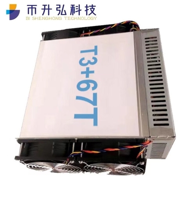 equipamento 13.53KG da mineração do mineiro T3+ 67T Asic de 3300W Innosilicon Asic