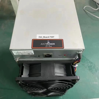 conexão dos ethernet RJ45 do mineiro 200 Ksol/S Antminer Z15e 228×134×279mm de 1510W ZEC