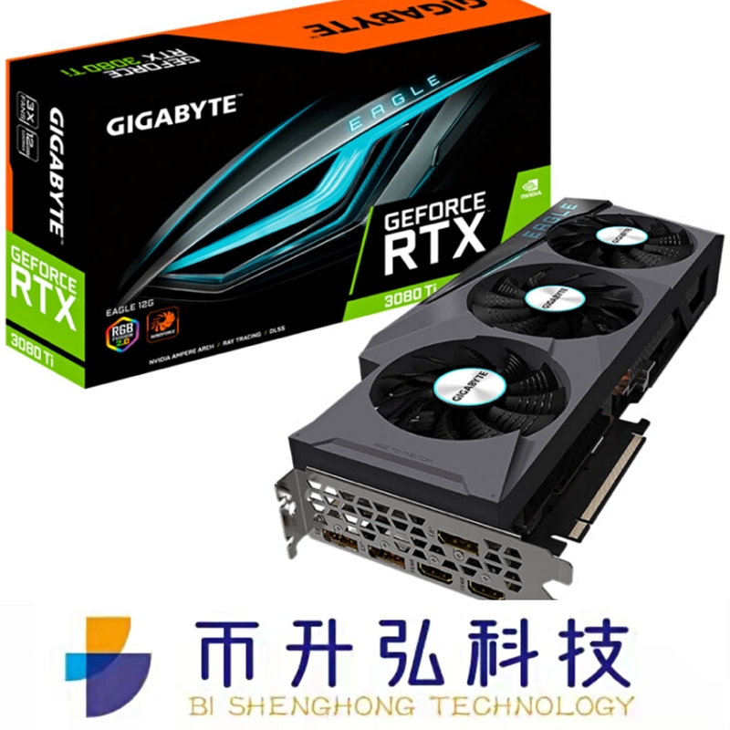 10240 GIGA BYTE GeForce RTX 3080Ti EAGLE 12GB de Rig Placa de vídeo GA102 da mineração de CUDA