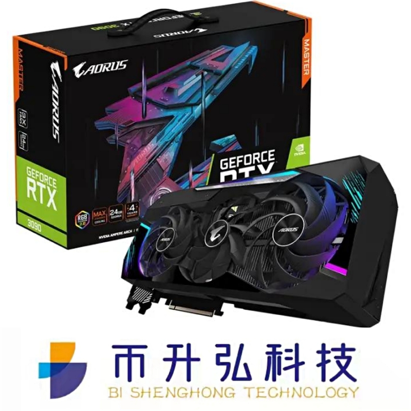 GIGA BYTE Aorus GeForce RTX 3090 de 24g ETH 10496 CUDA 1785MHz DirectX 12